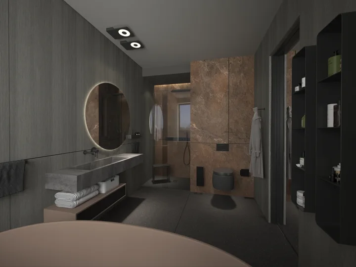 Deep Tones Interior — Visualisations