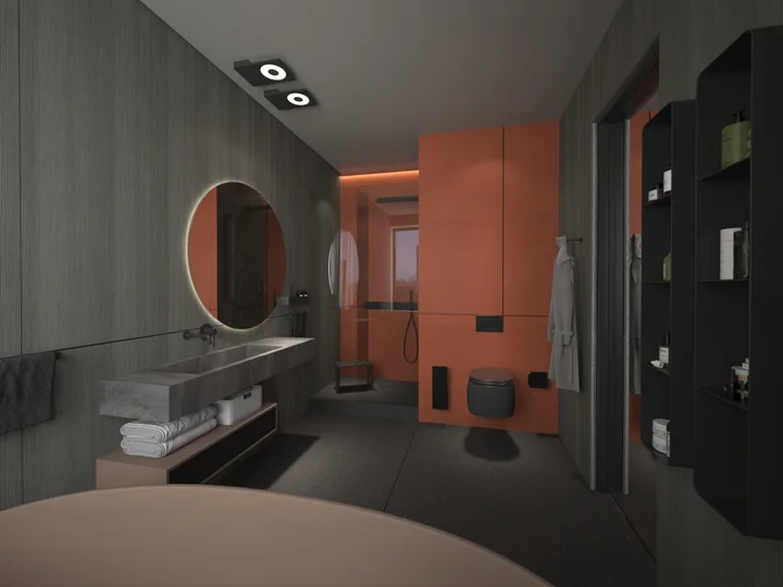 Deep Tones Interior — Visualisations