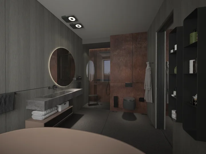 Deep Tones Interior — Visualisations