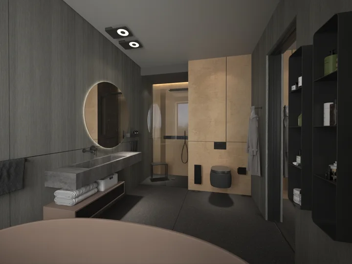 Deep Tones Interior — Visualisations