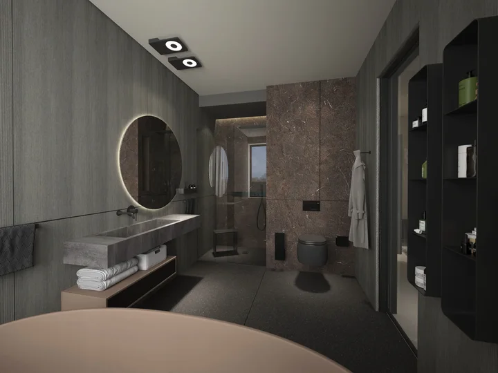 Deep Tones Interior — Visualisations