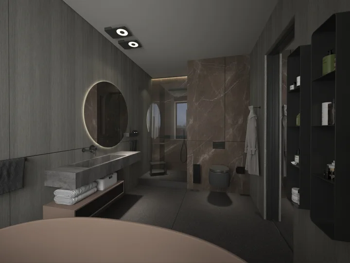 Deep Tones Interior — Visualisations