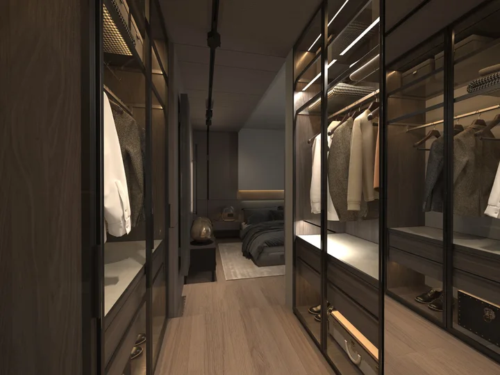 Deep Tones Interior — Visualisations