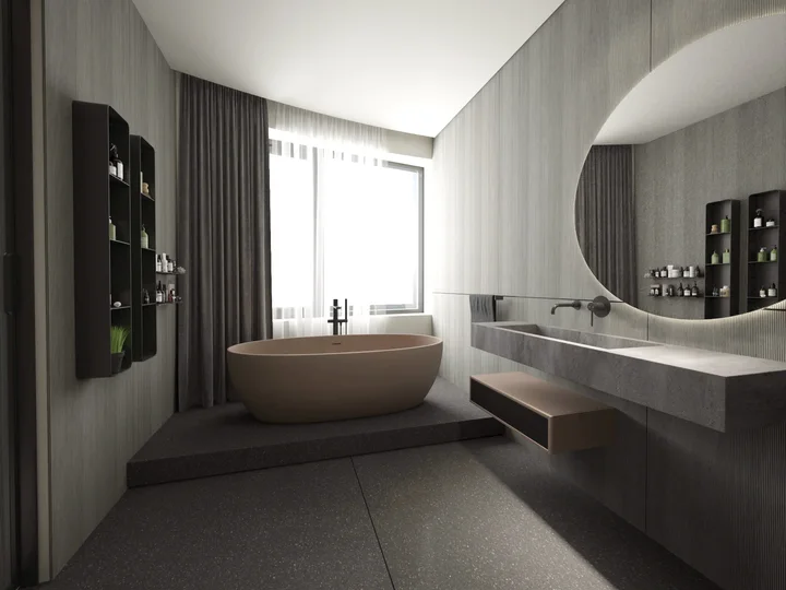 Deep Tones Interior — Visualisations