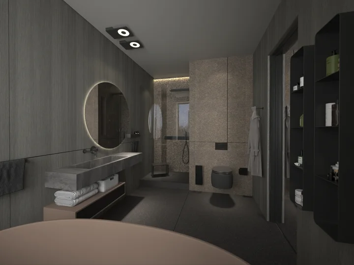 Deep Tones Interior — Visualisations