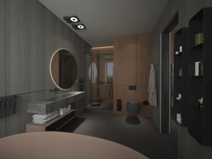 Deep Tones Interior — Visualisations