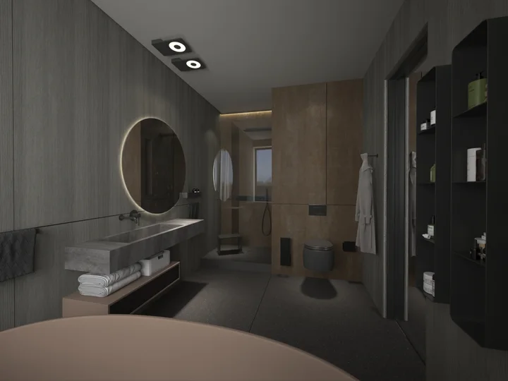 Deep Tones Interior — Visualisations