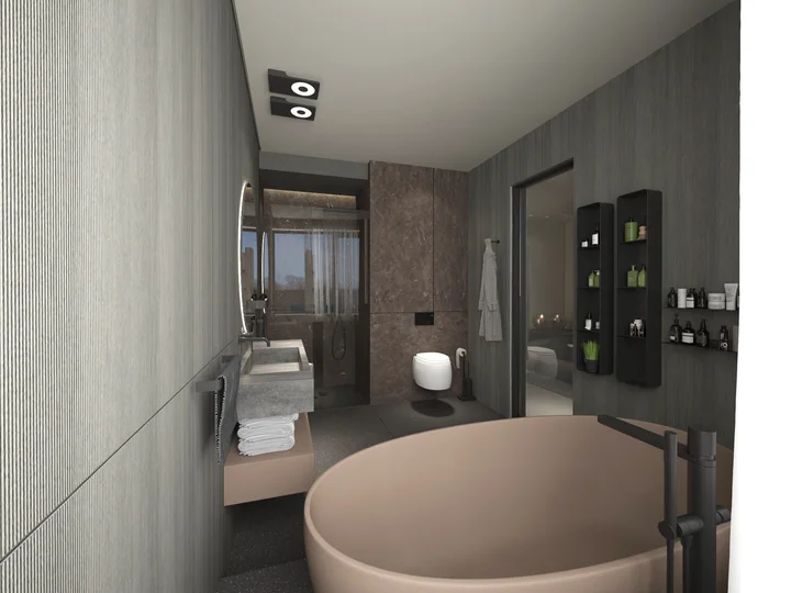 Deep Tones Interior — Visualisations