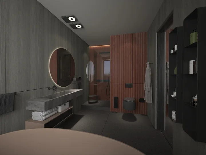 Deep Tones Interior — Visualisations
