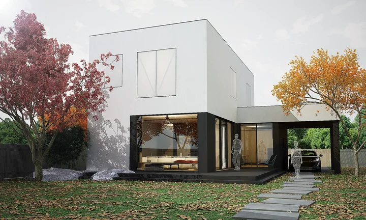 White House at Lisi — Visualisations