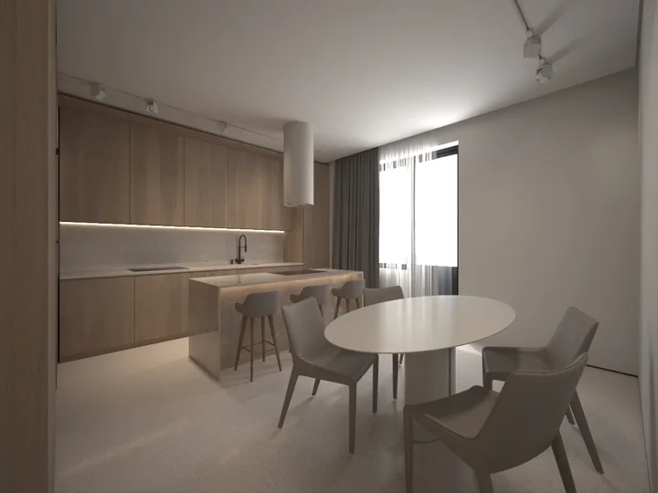 ინტერიერი ბუნებრივი მასალებით — ვიზუალიზაციები