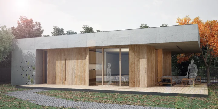 Single-storey House in Tsavkisi — Visualisations