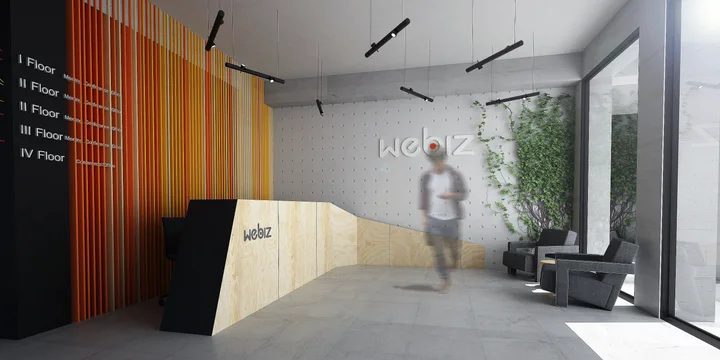Webiz — საოფისე ინტერიერი